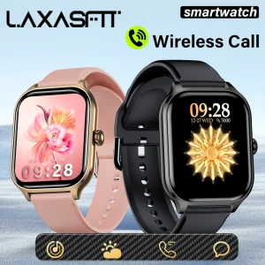 LAXASFIT 2.01 inch smartwatch men android IOS watch