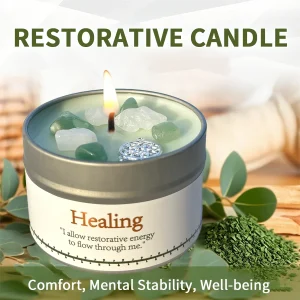 Lavender&Eucalyptus Scented Candle,